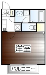 クレフラスト愛宕橋Ｂの物件間取画像